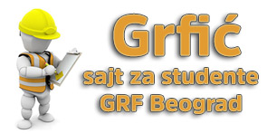 GRFić - Sajt za studente građevinskog fakulteta